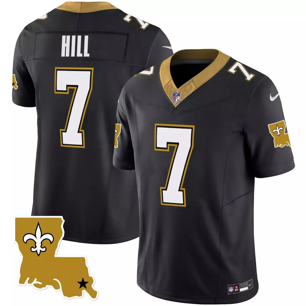 taysom hill black womens new orleans saints 1987 legacy vapor jersey all stitched