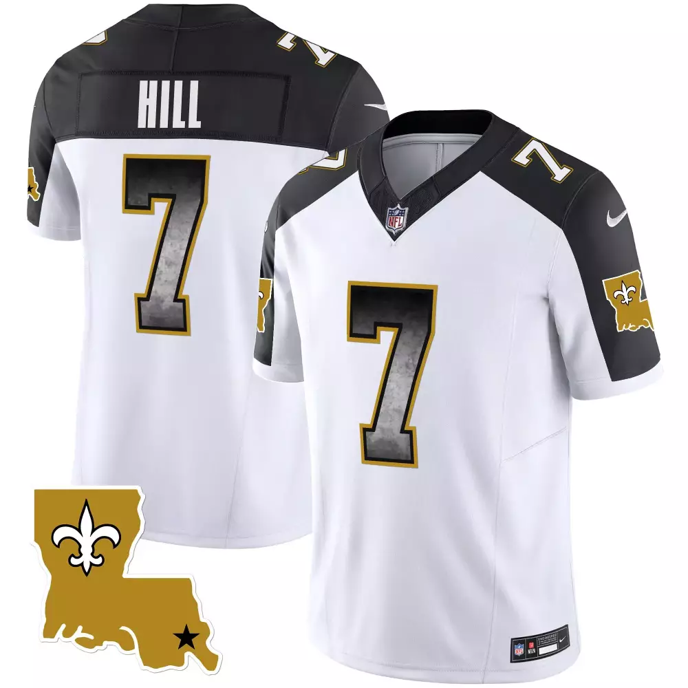 taysom hill inverted mens new orleans saints 1987 legacy arch smoke jersey all stitched