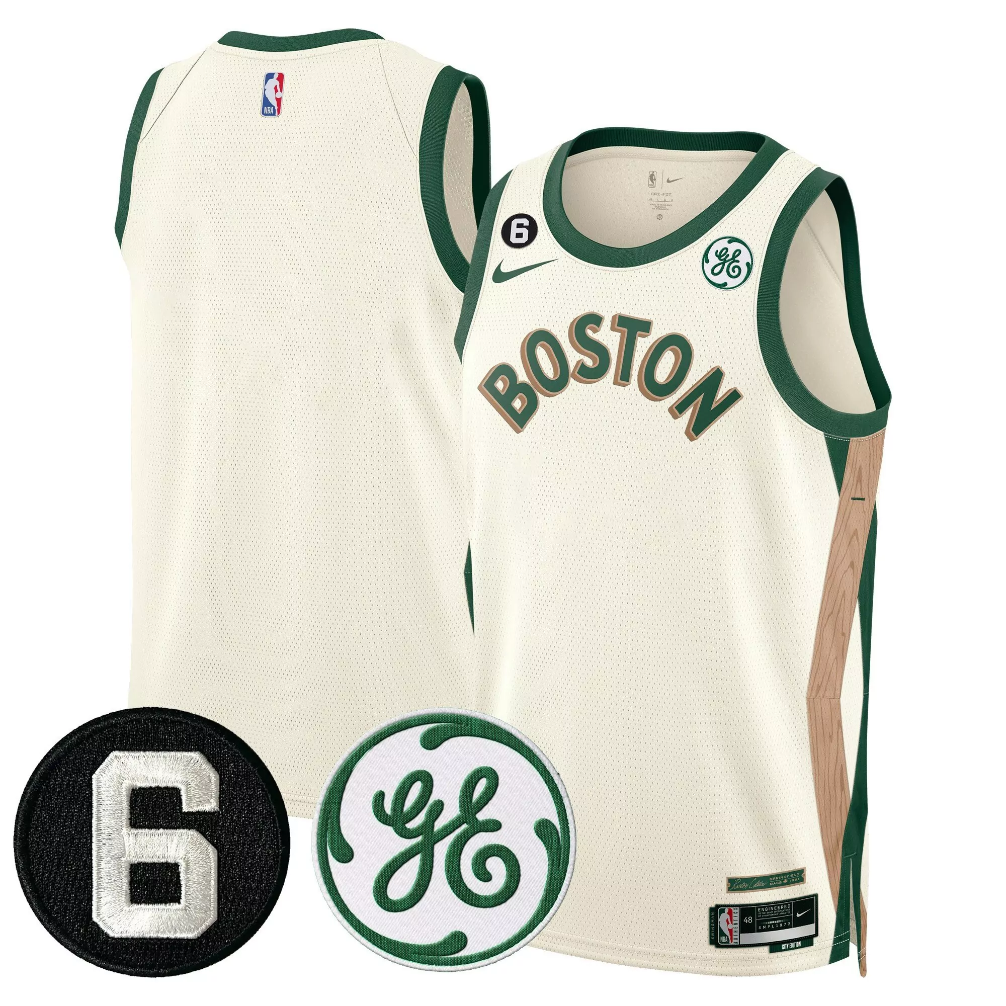 team 2324 city mens boston celtics 2024 finals patch swingman jersey all stitched