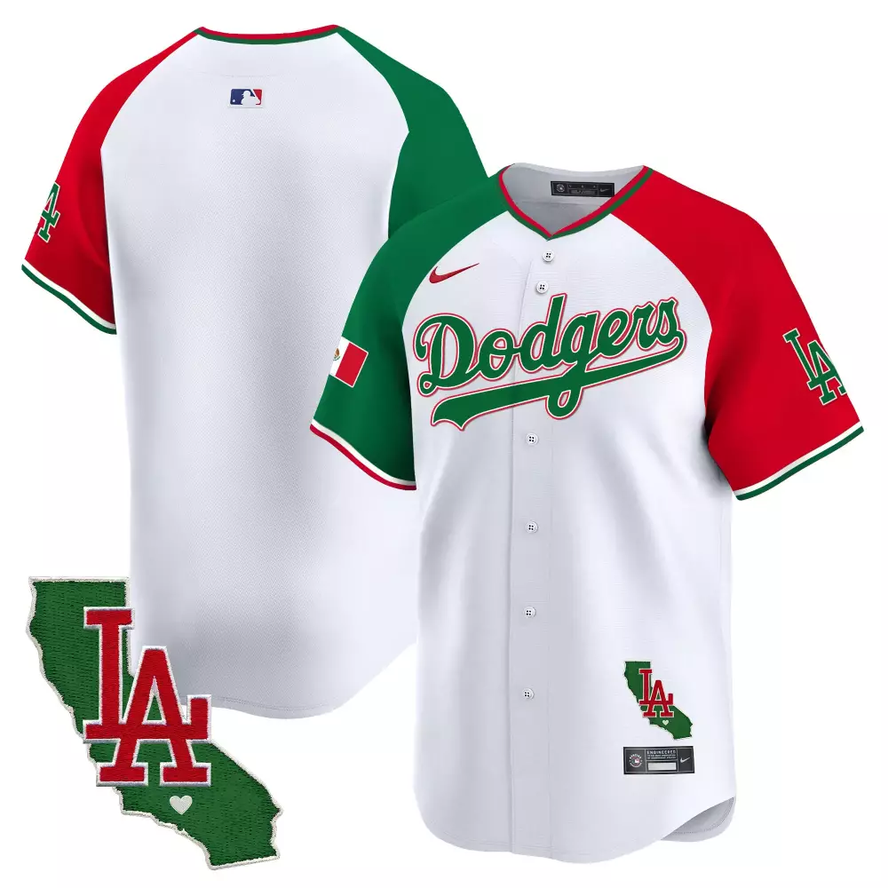 Los Angeles Dodgers Mexico Vapor Premier Limited Jersey | Men's Stitched Fan Gear | For Men, Women & Youth