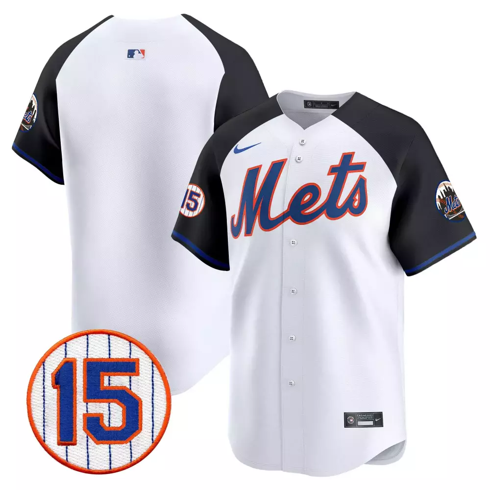 team alternate mens new york mets 2024 jackie robinson patch vapor premier limited jersey all stitched