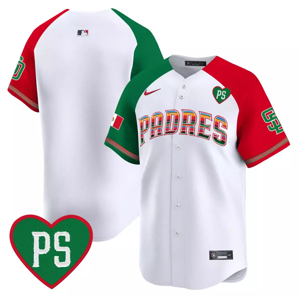 team alternate mens san diego padres mexico cool base limited jersey all stitched