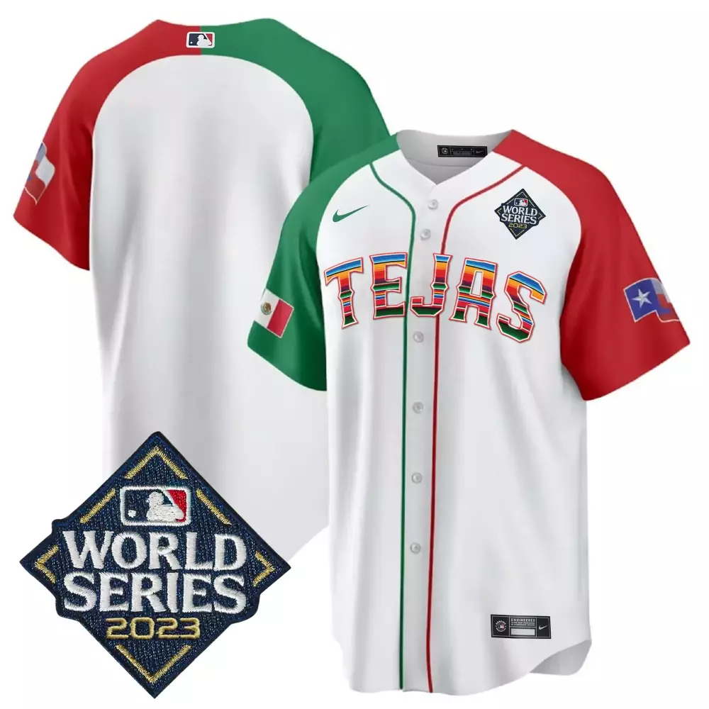 team alternate mens texas rangers 2023 world series mexico jersey all stitched