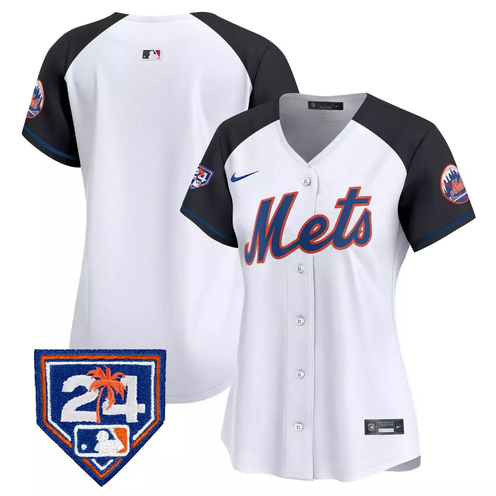team alternate womens new york mets 2024 jackie robinson patch vapor premier limited jersey all stitched