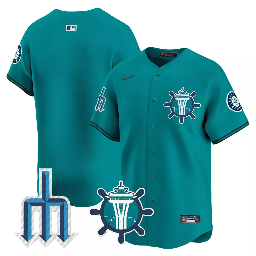shohei ohtani flex base mens seattle mariners american league 2023 allstar game teal jersey all stitched