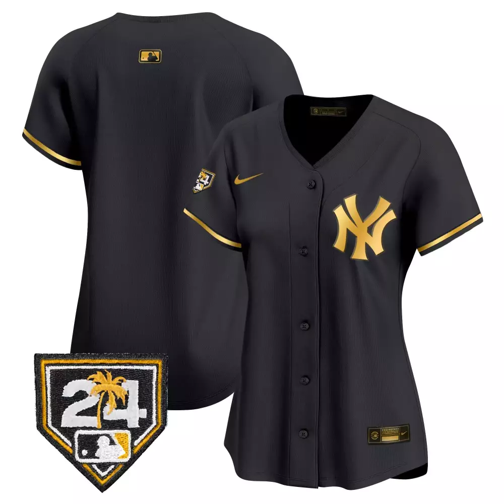 team black gold mens new york yankees the bronx graffiti vapor premier limited jersey v6 all stitched