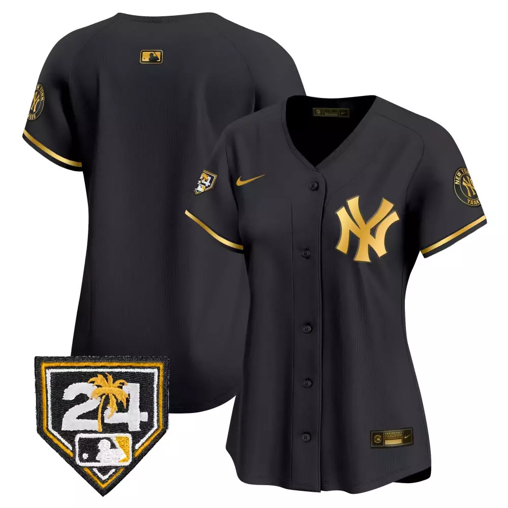 team black gold mens new york yankees the bronx graffiti vapor premier limited jersey v6 all stitched