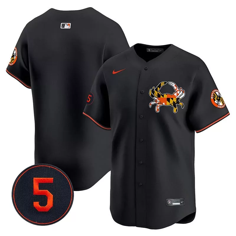 team black men s baltimore orioles robinson patch vapor premier limited jersey v3 all stitched