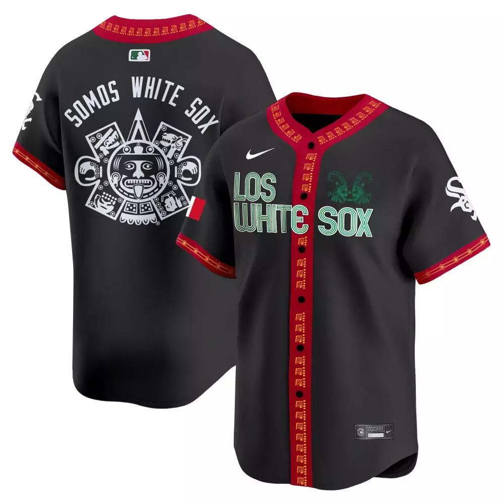 Chicago White Sox Mexico Vapor Premier Limited Jersey | Men's Black Style | All Stitched | Fan Gear for Men, Women & Youth