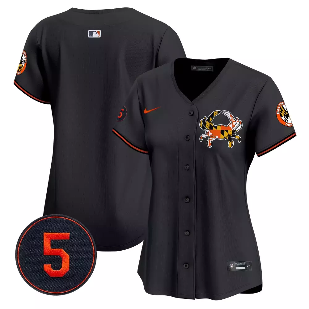 team black mens baltimore orioles robinson patch vapor premier limited jersey all stitched