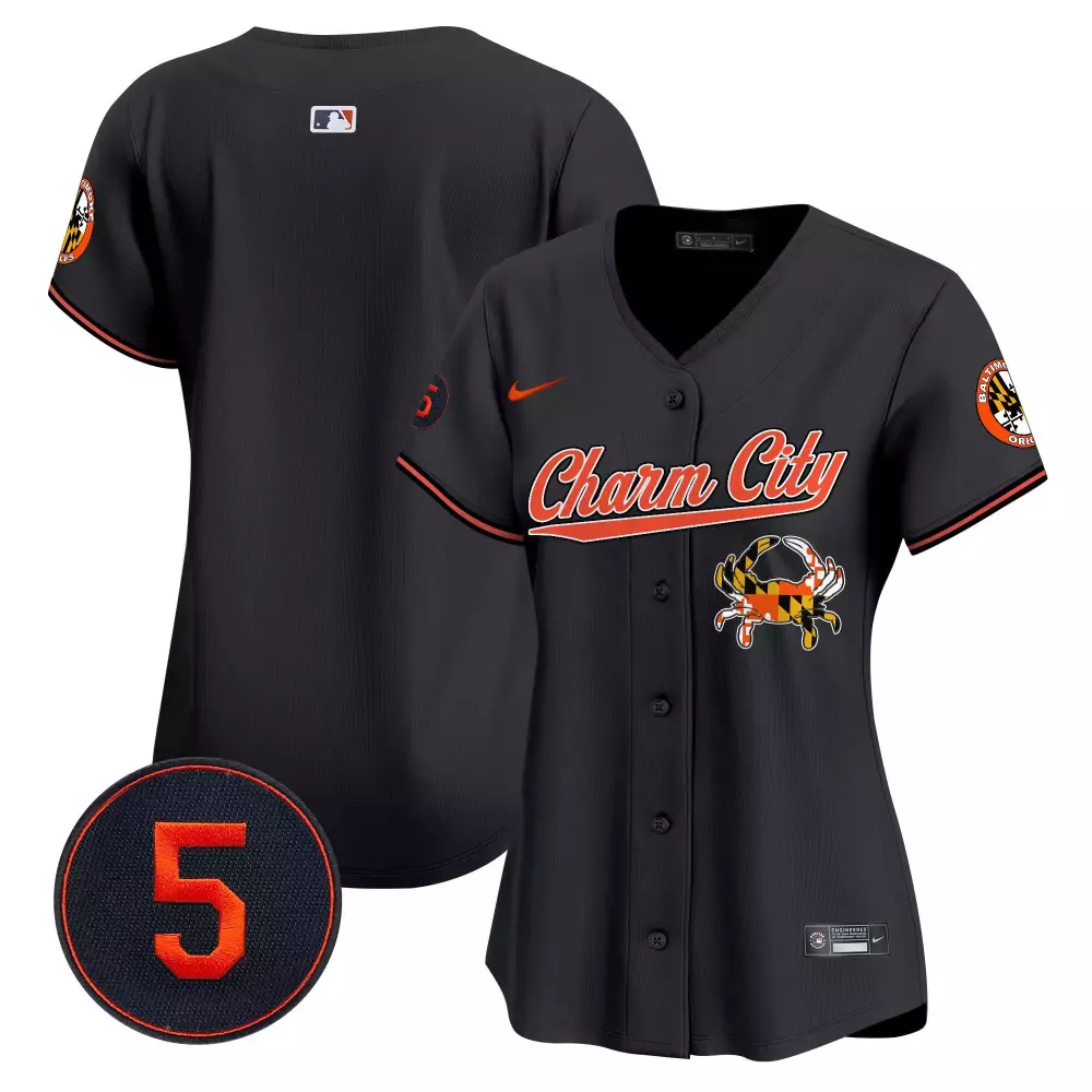 team black women s baltimore orioles robinson patch vapor premier limited jersey v5 all stitched