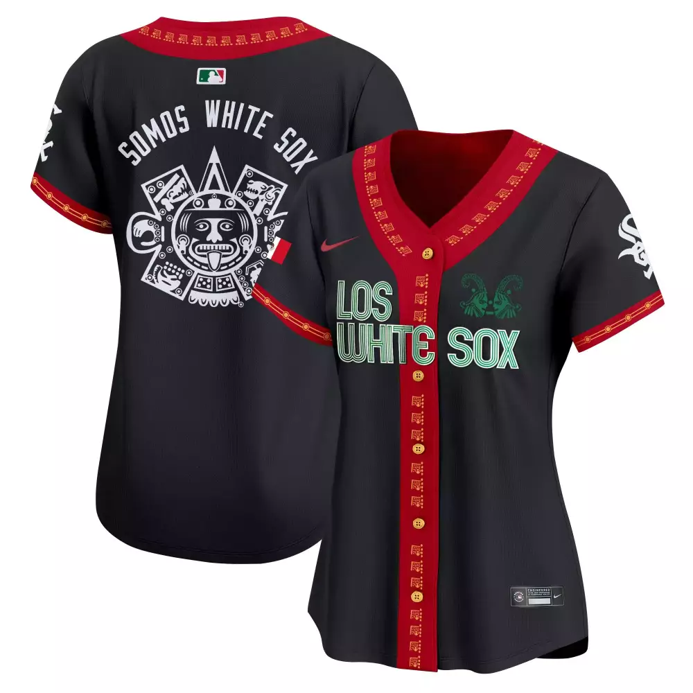 Chicago White Sox Mexico Vapor Premier Limited Jersey | Women's Black Style | All Stitched | Fan Gear for Men, Women & Youth