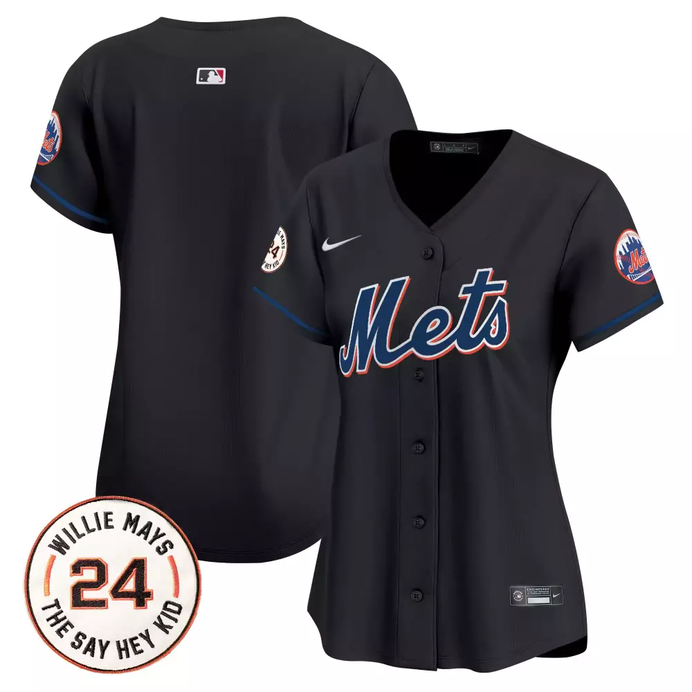 team black womens new york mets jerry grote patch vapor premier limited jersey all stitched