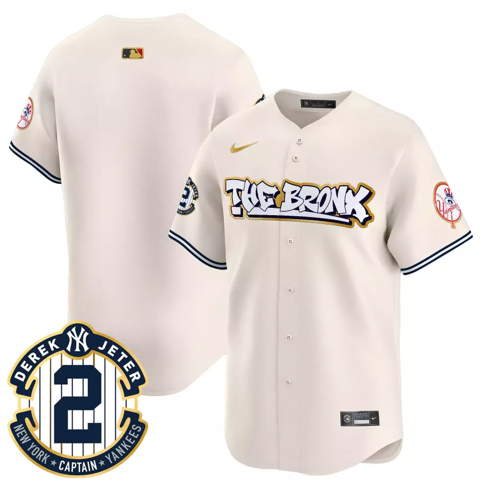 team cream mens new york yankees the bronx 2024 world series vapor premier limited jersey v2 all stitched