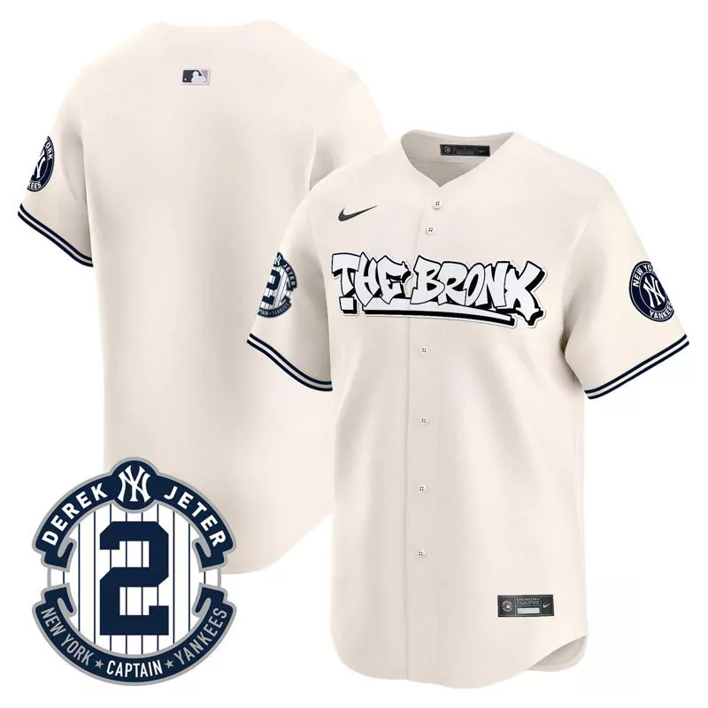 team cream mens new york yankees the bronx 2024 world series vapor premier limited jersey v2 all stitched