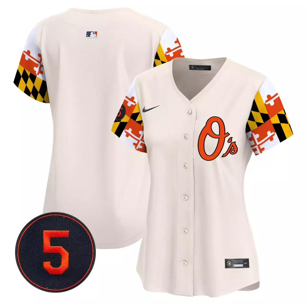 team cream women s baltimore orioles bubblegum pink robinson patch vapor premier limited jersey all stitched