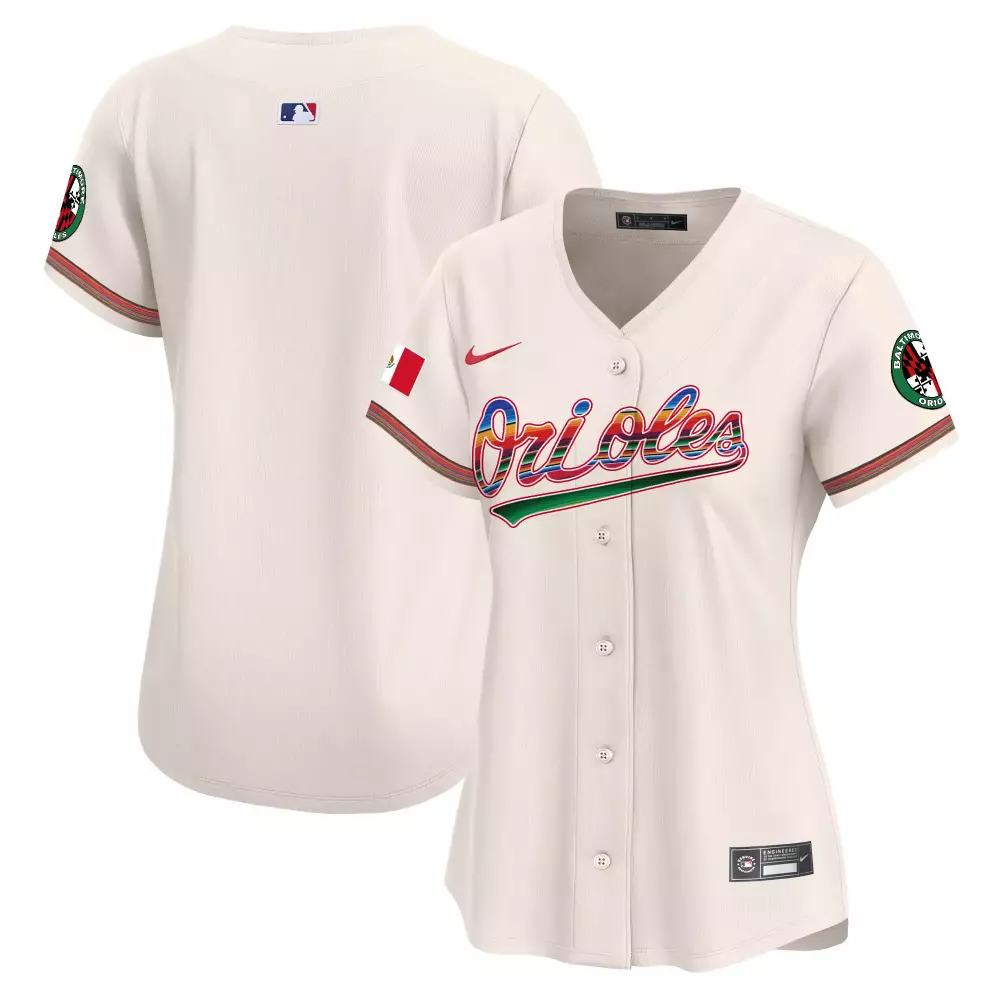 team cream women s baltimore orioles robinson patch vapor premier limited jersey v6 all stitched