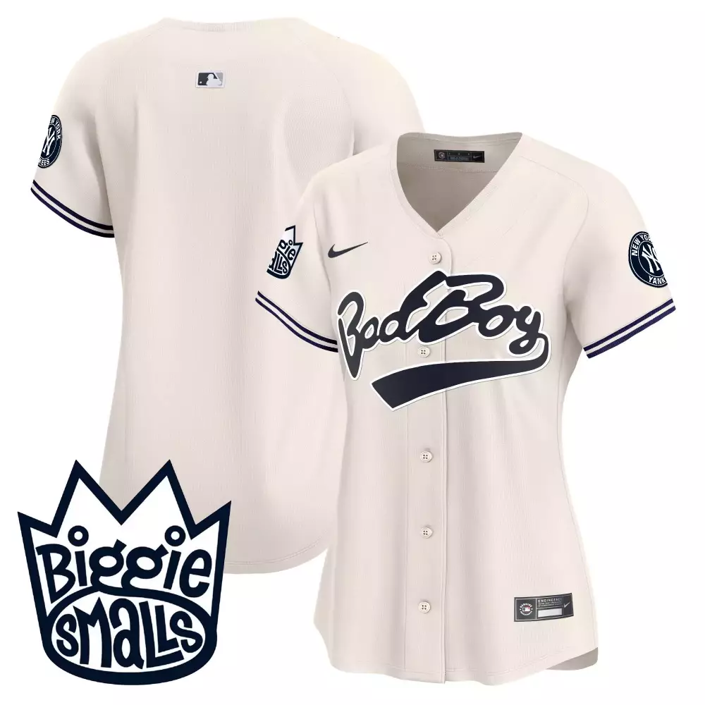 team cream unisex new york yankees the bronx graffiti vapor premier limited jersey v4 all stitched