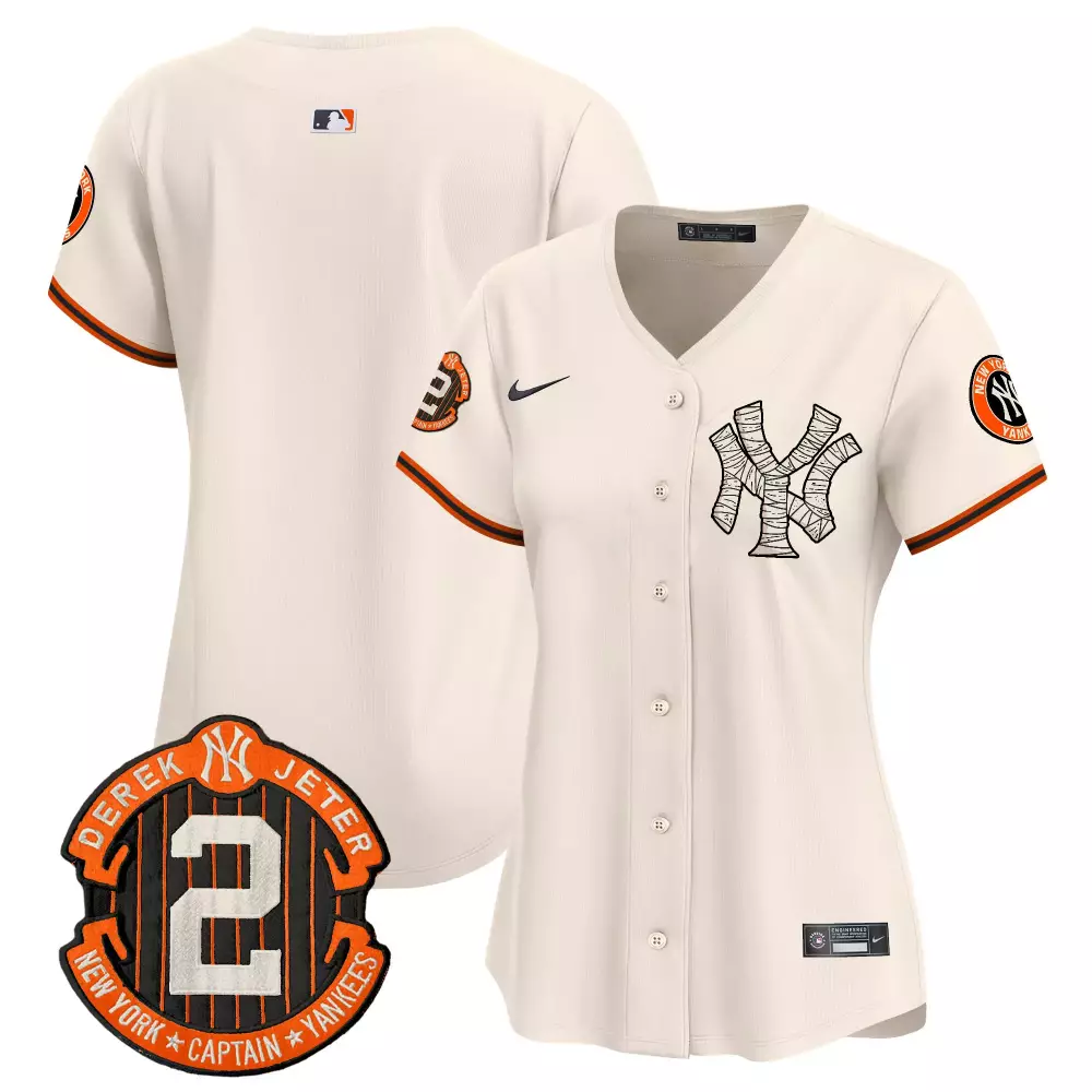 team cream womens new york yankees halloween vapor premier limited jersey all stitched
