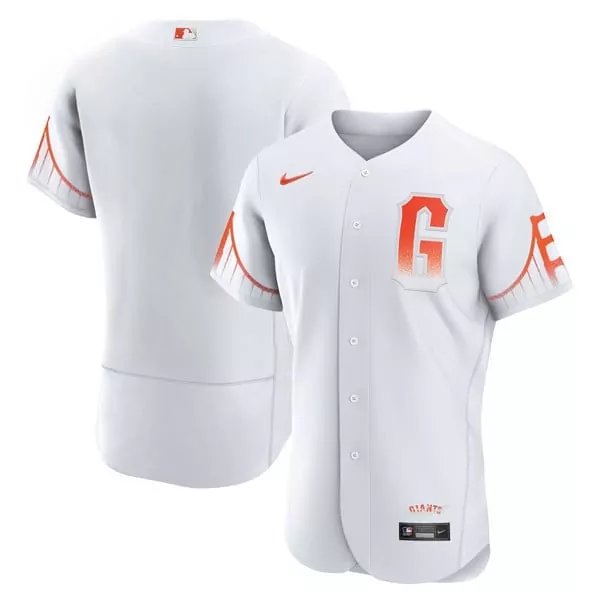 team flex black mens san francisco giants gold city connect jersey all stitched