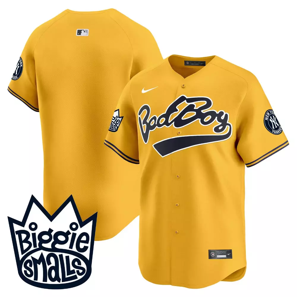 team gold mens new york yankees biggie smalls vapor premier limited jersey all stitched