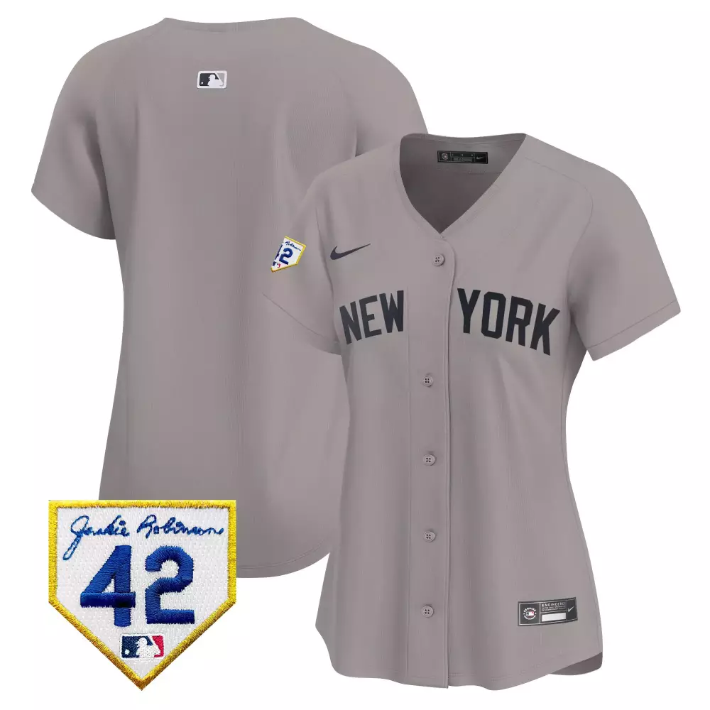 team gray mens new york yankees lou gehrig patch vapor premier limited jersey all stitched