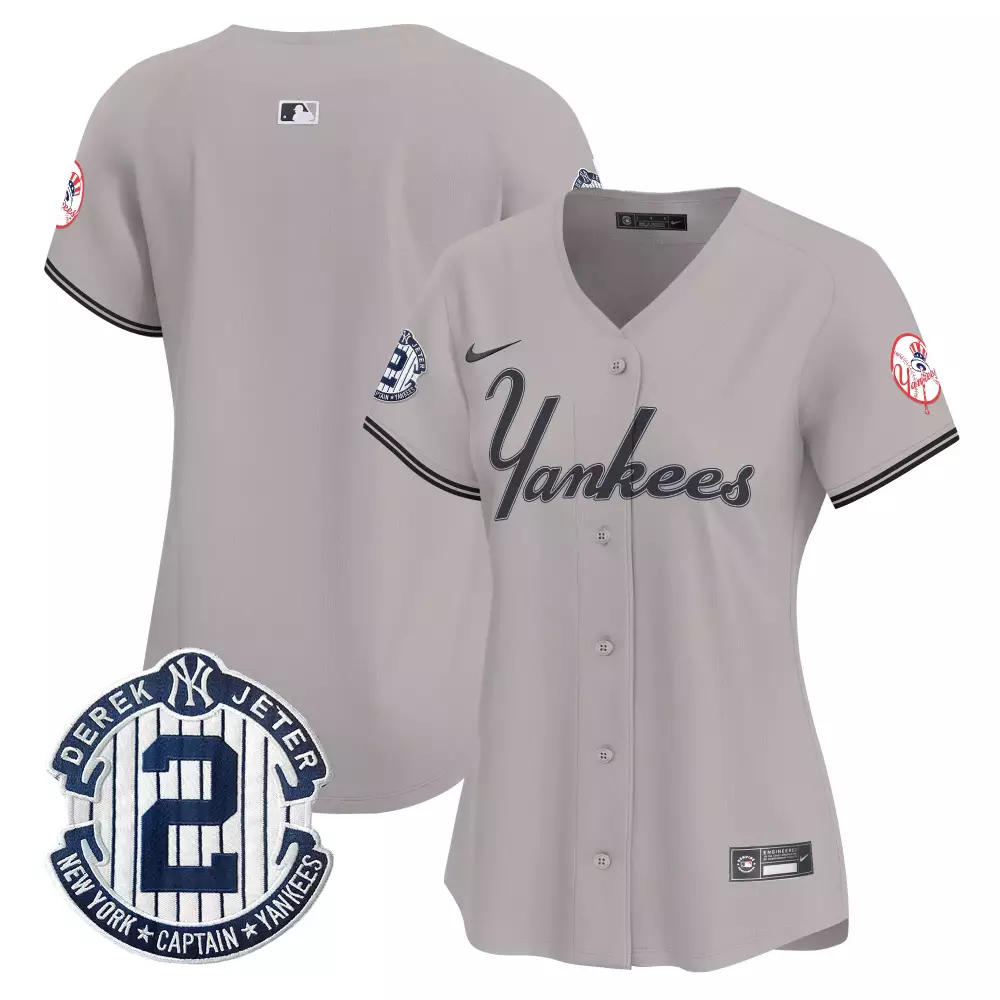 team gray womens new york yankees throwback vapor premier limited jersey all stitched