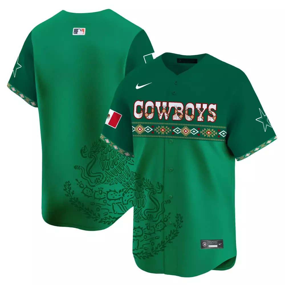 team brown mens dallas cowboys mexico vapor premier limited jersey printed