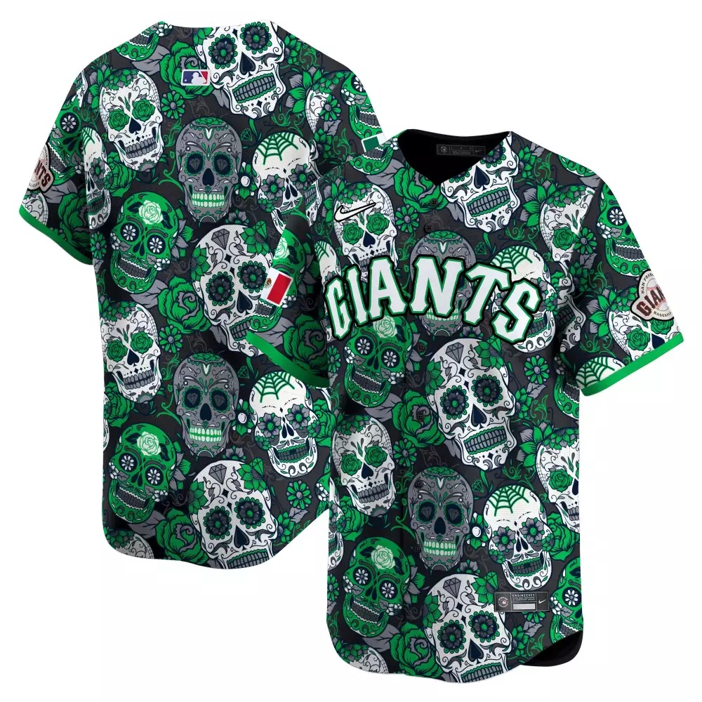 team green mens san francisco giants mexico vapor premier limited jersey all stitched
