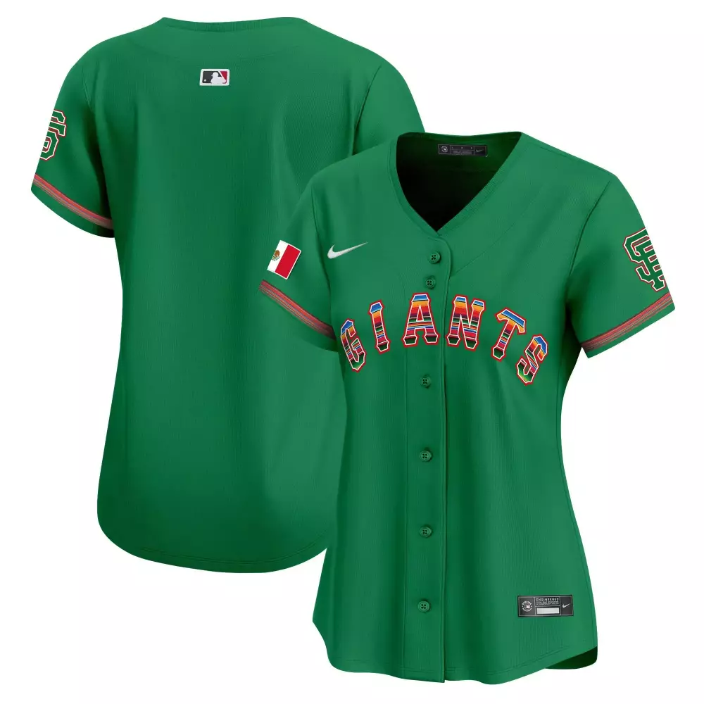 team green mens san francisco giants mexico vapor premier limited jersey all stitched