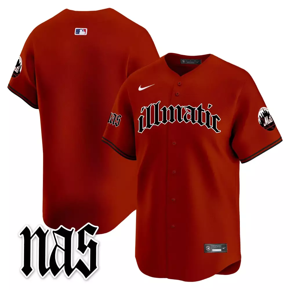 team illmatic mens new york mets nas illmatic vapor premier limited jersey all stitched