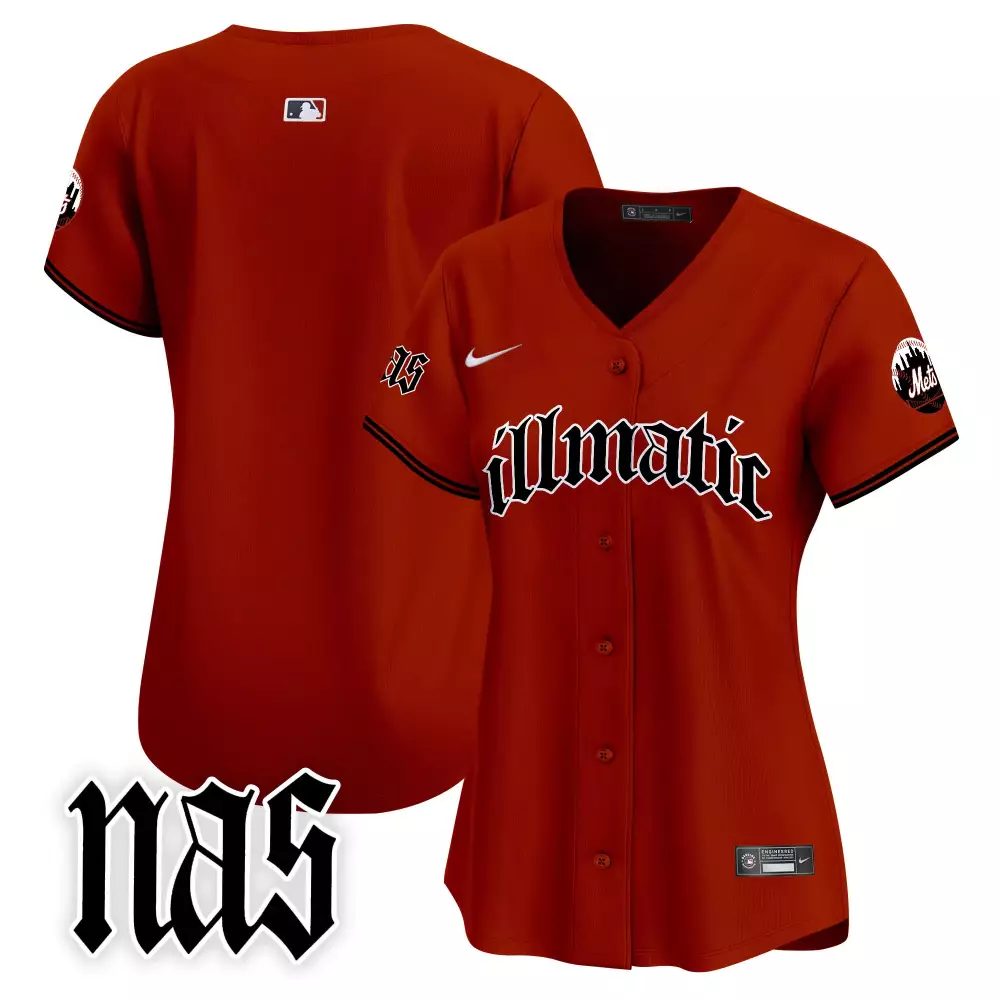 team illmatic mens new york mets nas illmatic vapor premier limited jersey all stitched