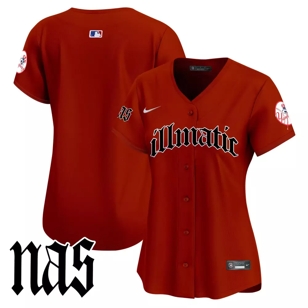 team illmatic womens new york yankees nas illmatic vapor premier limited jersey all stitched