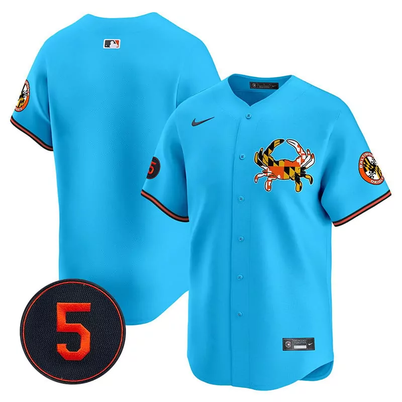 team light blue men s baltimore orioles robinson patch vapor premier limited jersey v3 all stitched
