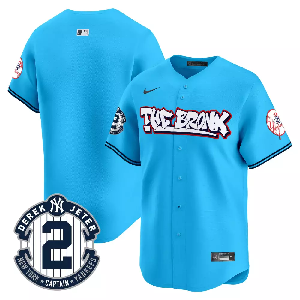 team light blue mens new york yankees the bronx graffiti vapor premier limited jersey v4 all stitched