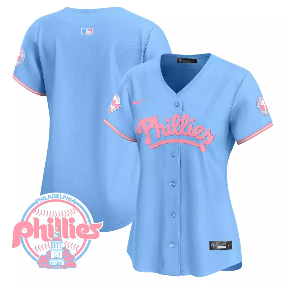 team light blue unisex philadelphia phillies phanatic vapor premier limited jersey v2 printed