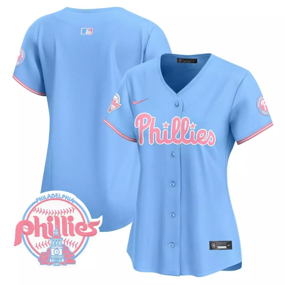 team light blue unisex philadelphia phillies phanatic vapor premier limited jersey v2 printed