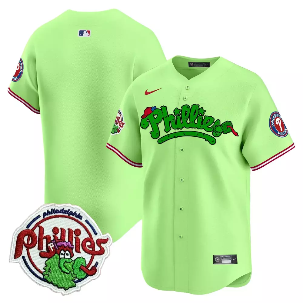 team light blue womens philadelphia phillies phanatic patch vapor premier limited jersey v3 all stitched