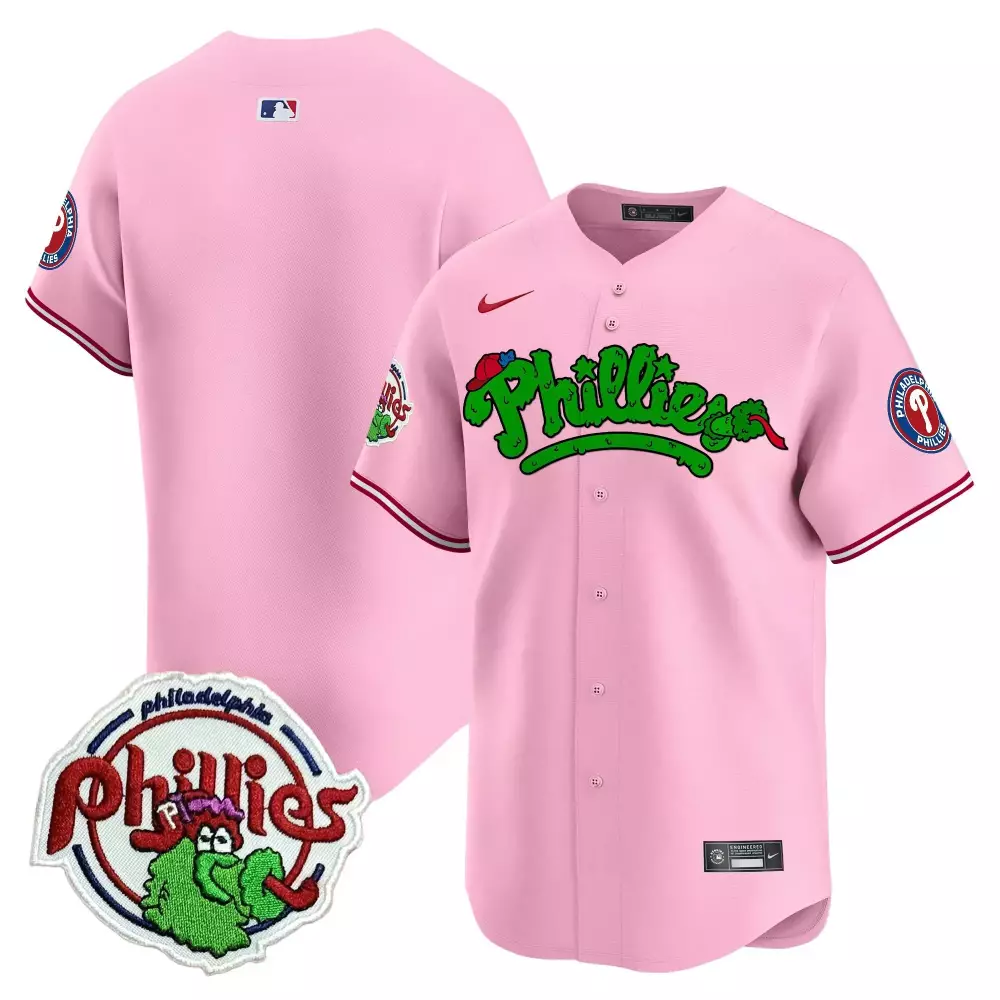 team light blue womens philadelphia phillies phanatic patch vapor premier limited jersey v3 all stitched