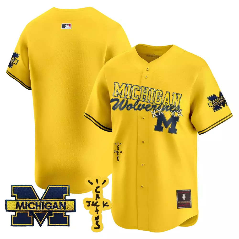 team black limited womens michigan wolverines 1000 wins patch gold jersey v2 all stitched