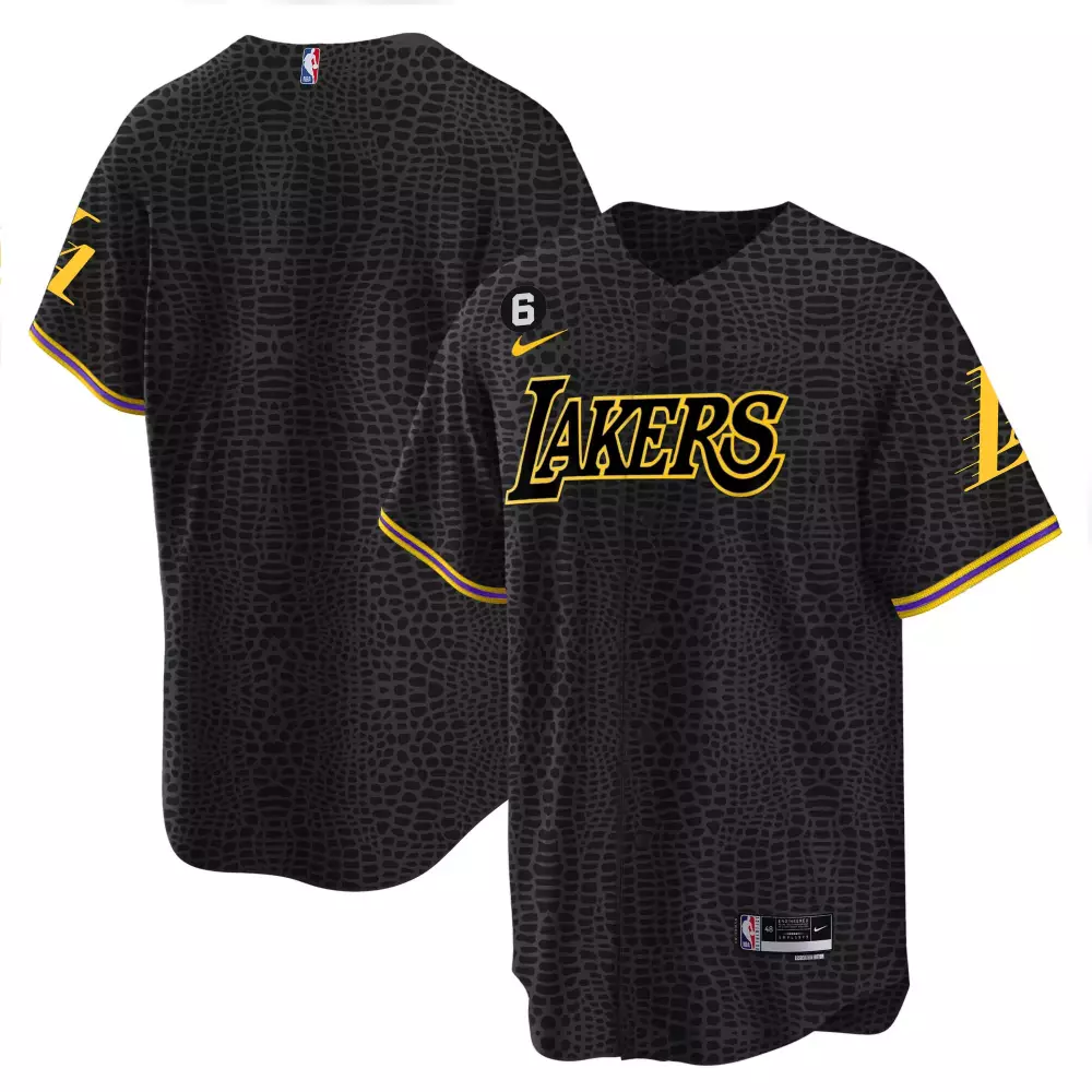 team mamba mens los angeles lakers cool base mamba jersey all stitched