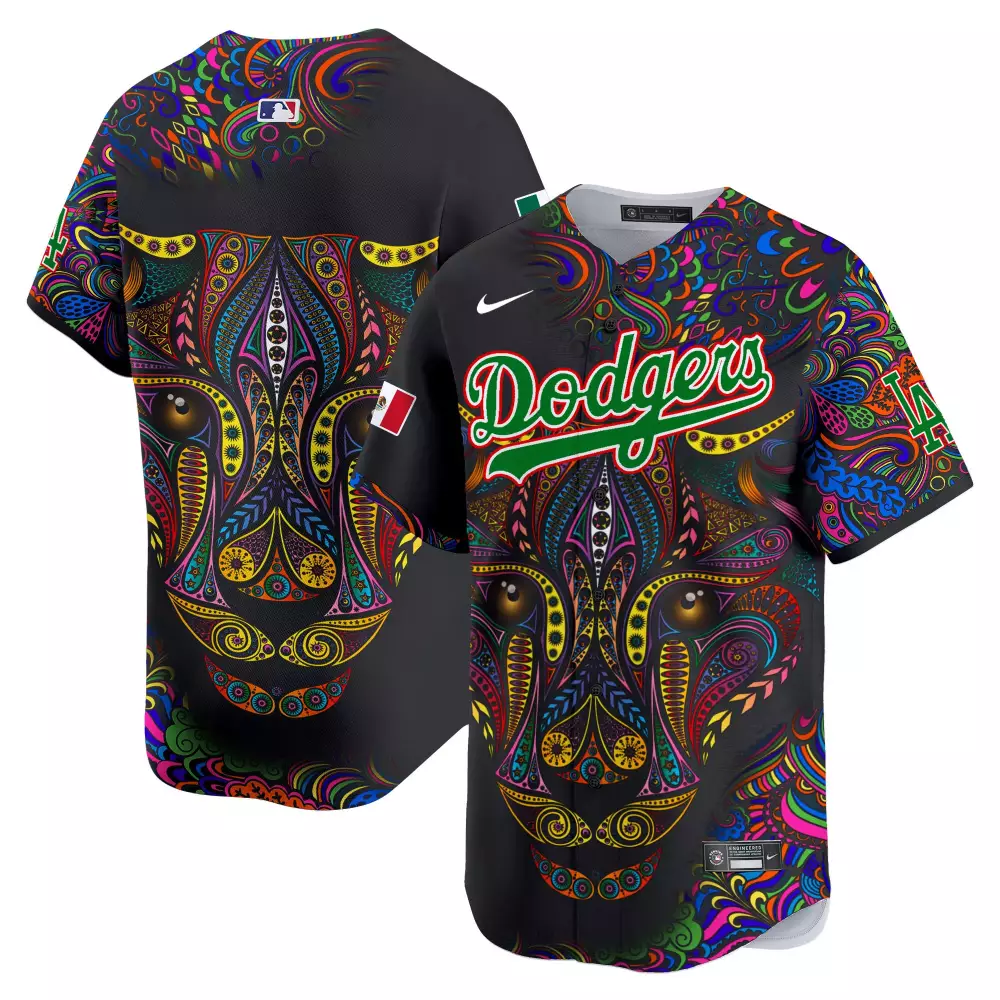 Men's Los Angeles Dodgers Leopard Mexico Jersey | Vapor Premier Limited Edition | Trendy Fan Gear | For Men, Women & Youth