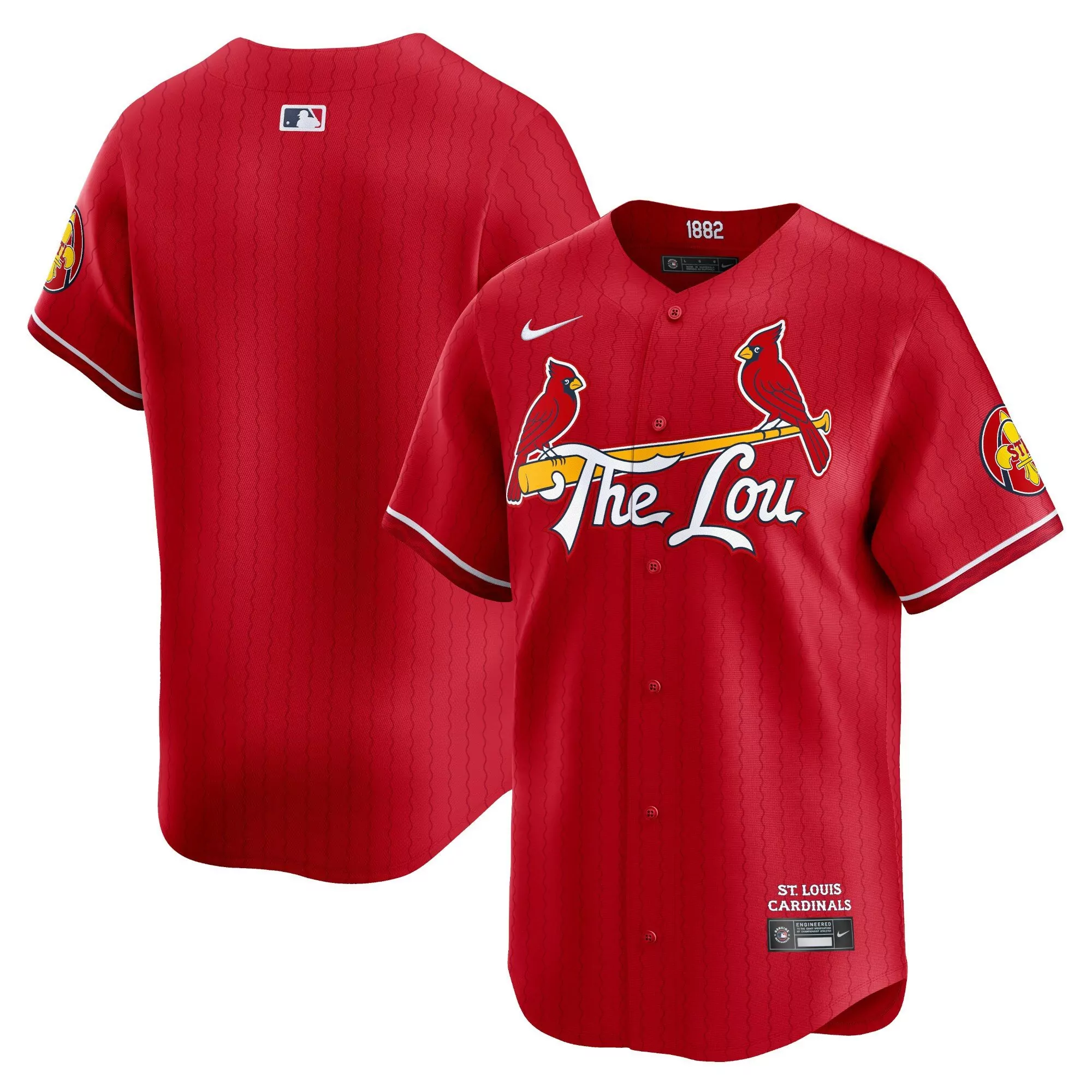 team men st louis cardinals red 2024 city connect vapor premier limited jersey all stitched