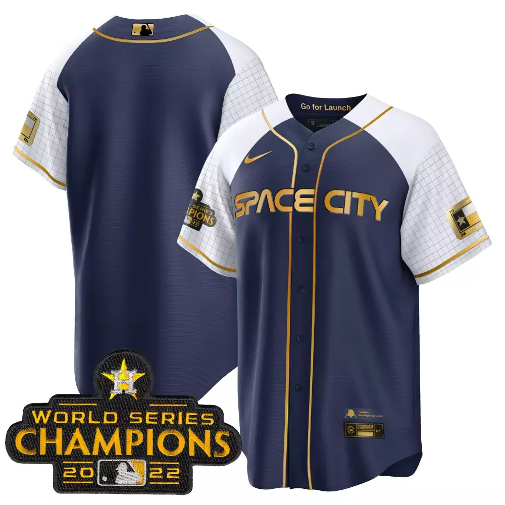 team navy gold mens houston astros 2023 gold flex base collection jersey all stitched