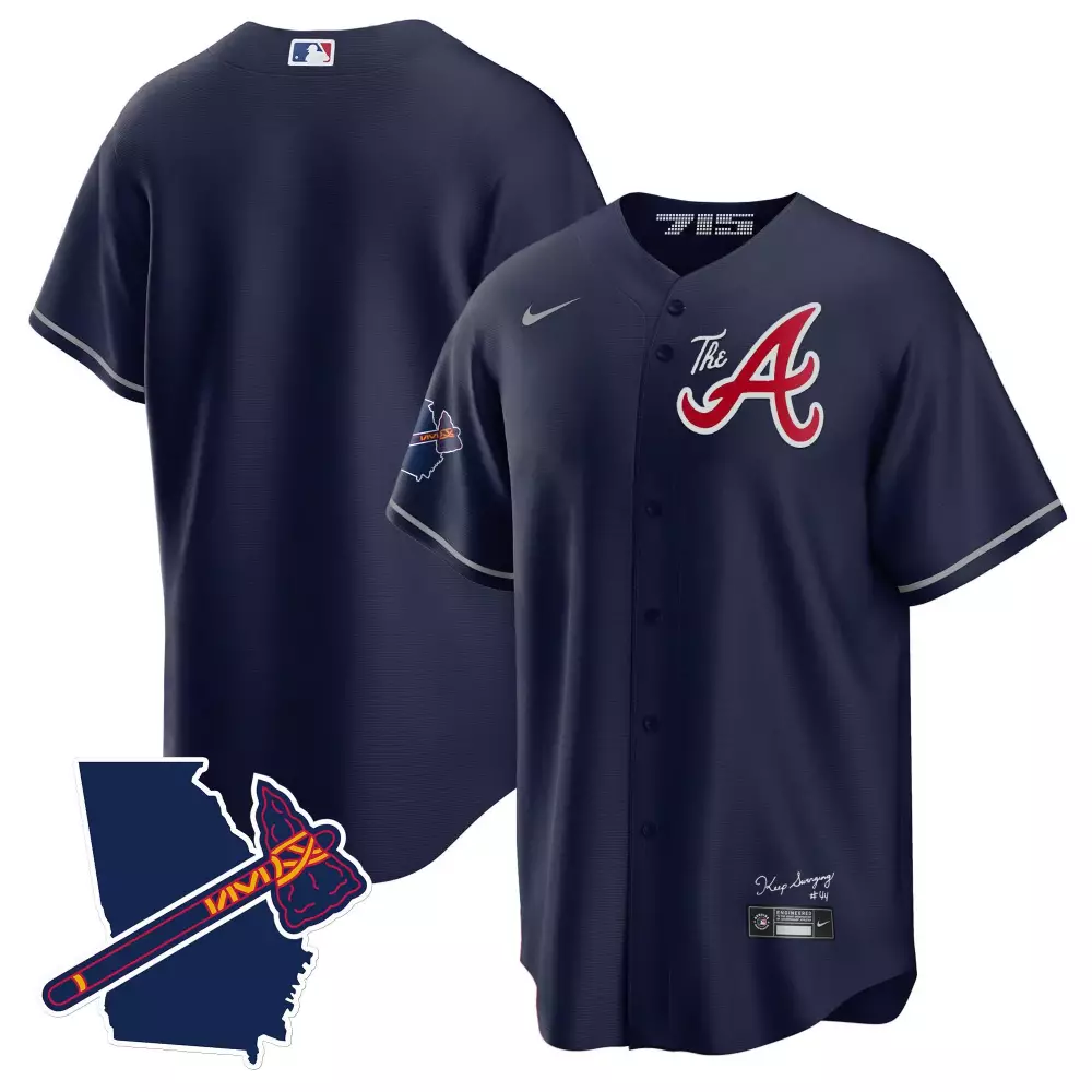 team navy mens atlanta braves outkast gold the a flex base jersey all stitched