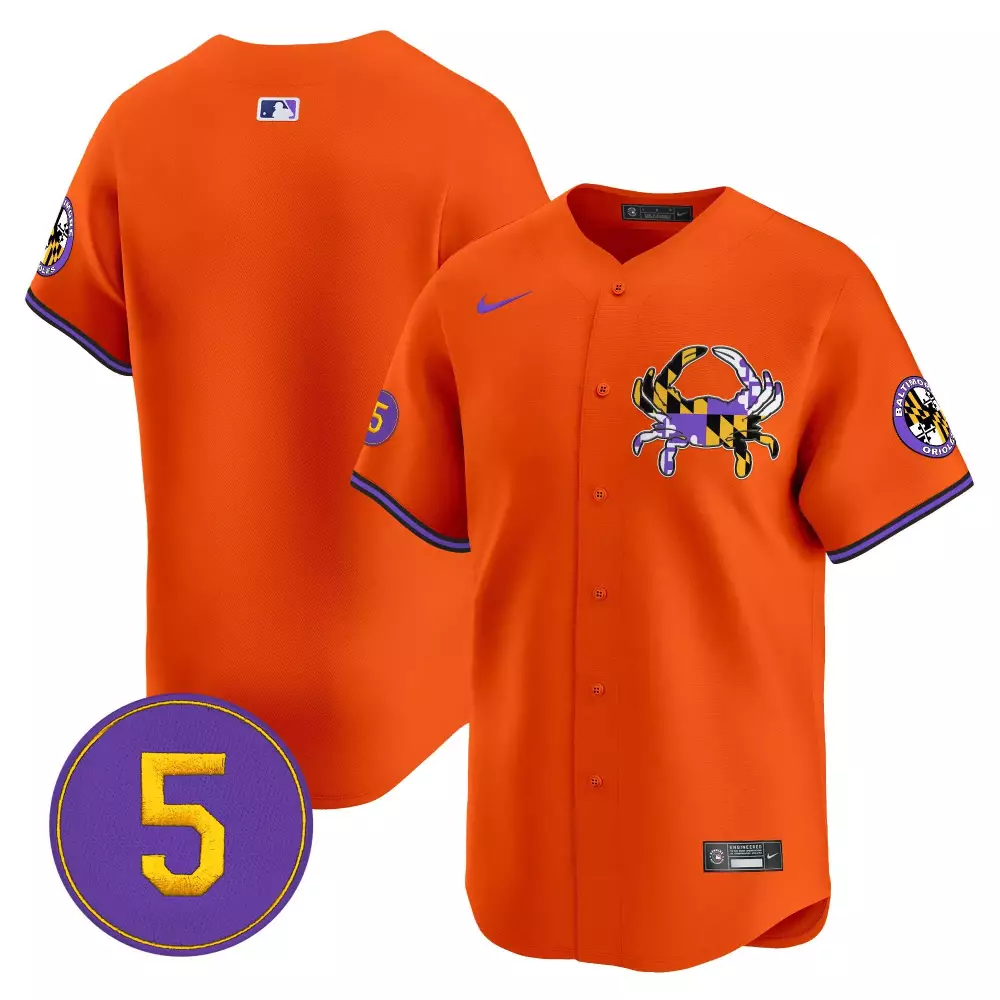 team orange men s baltimore orioles purple vapor premier limited jersey all stitched