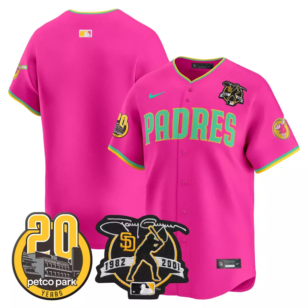 Team Pink San Diego Padres 2024 City Style Vapor Premier Jersey | All Stitched Limited Edition | For Men, Women & Youth