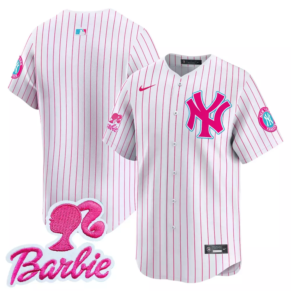 team pink mens new york yankees the bronx graffiti vapor premier limited jersey v4 all stitched