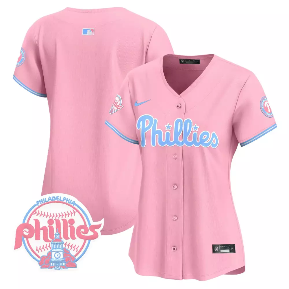 Team Pink Unisex Philadelphia Phillies Barbie Patch Jersey | Vapor Premier Limited Edition | Fan Gear | For Men, Women & Youth