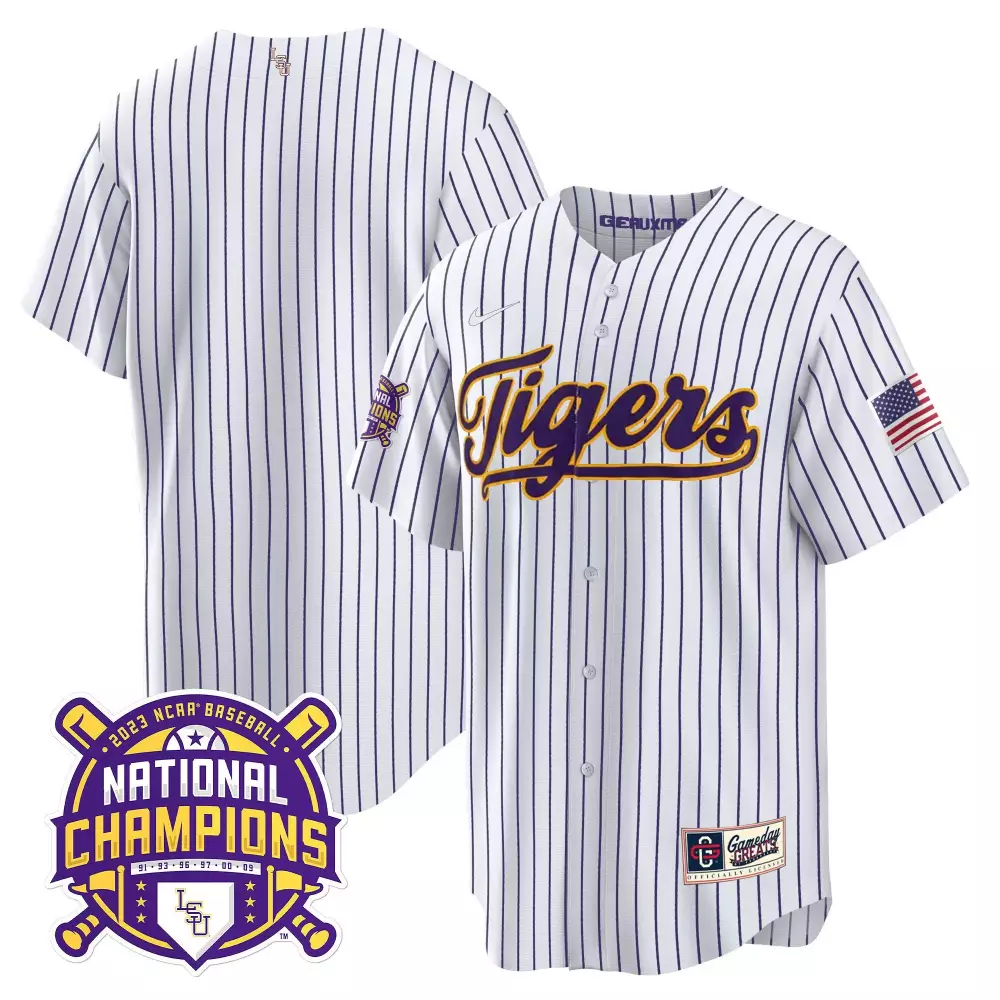 team gold womens lsu tigers 2023 national champions gold jersey v2 all stitched